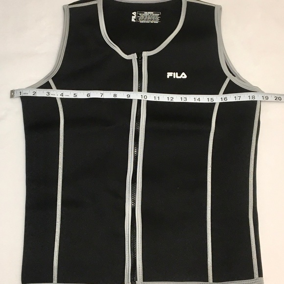 Fila Men's Neoprene Sauna Zipper Vest - Size Med NWOT - Picture 9 of 11